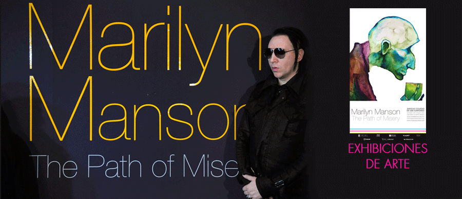 Exhibiciones de Arte: Marilyn Manson, The Path Of Misery Exhibition @ San Ildefonso
